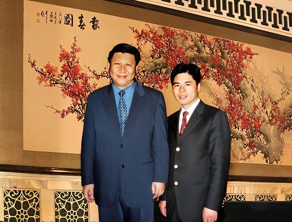中共中央總書記、國家主席、中央軍委主席習近平接見蔣錫培